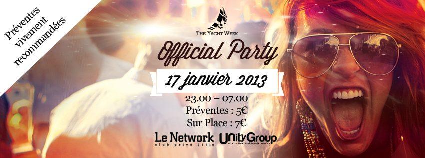 The Yacht Week Launch Tour - Lille - 17th January, 2013